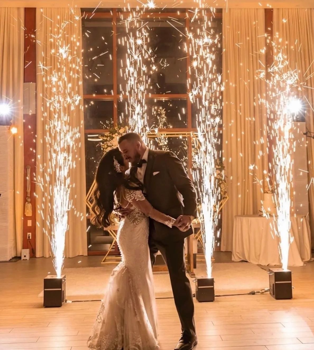 Cold sparks during the parent waltz